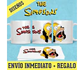 Kit Diseños Plantillas Tazas Los Simpsons Sublimación M6