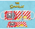 Kit Diseños Plantillas Tazas Los Simpsons Sublimación M6