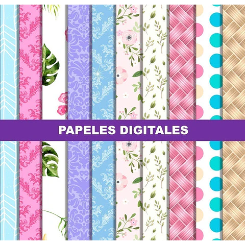 Kit Imprimible Molde Caja Hexagonal Con Tapa