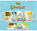 Kit Diseños Plantillas Tazas Los Simpsons Sublimación M6