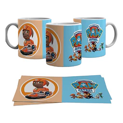 Kit Diseños Plantillas Tazas Paw Patrol Sublimación M1