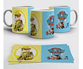 Kit Diseños Plantillas Tazas Paw Patrol Sublimación M1