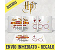 Kit Diseños Plantillas Tazas Harry Potter Sublimación Mod 4
