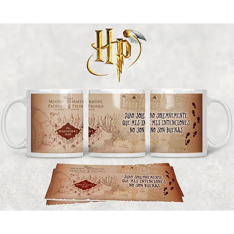Kit Diseños Plantillas Tazas Harry Potter Sublimación Mod 4