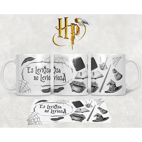 Kit Diseños Plantillas Tazas Harry Potter Sublimación Mod 4