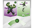 Kit Imprimible Super Heroes - Hulk Superheroe Hulk Candy Bar