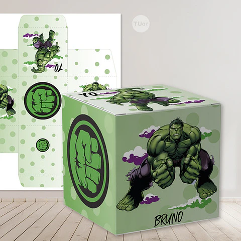 Kit Imprimible Super Heroes - Hulk Superheroe Hulk Candy Bar
