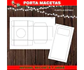 Kit Imprimible X6 Portamaceta Felices Fiestas Editable + 