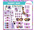 Kit Imprimible Encanto Disney Deco Y Candy 100% Editable!!!