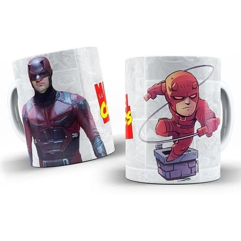 Kit Diseños Plantillas Tazas Marvel Comics Sublimación 
