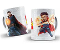 Kit Diseños Plantillas Tazas Marvel Comics Sublimación 
