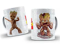Kit Diseños Plantillas Tazas Marvel Comics Sublimación 