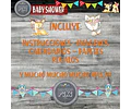 Kit Baby Shower Animalitos Bosque Encantado Romantico Nena