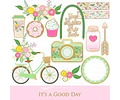 Cliparts Png Y Papeles Digitales Bicicleta Flores Camara M14