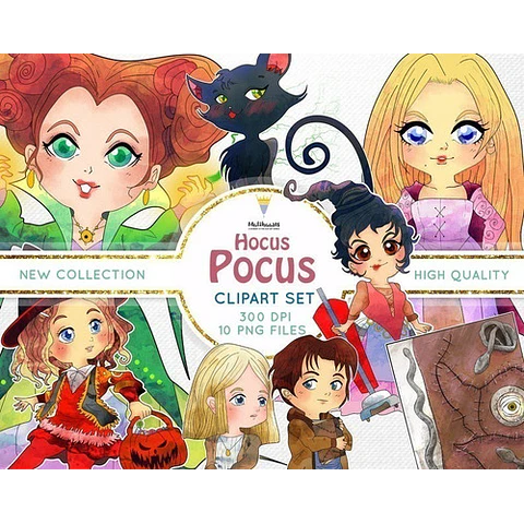 Cliparts Imagenes Png Hocus Pocus M20