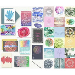 Mandalas Kit De Diseños - Vectores - Imprimir - Ai Eps Png