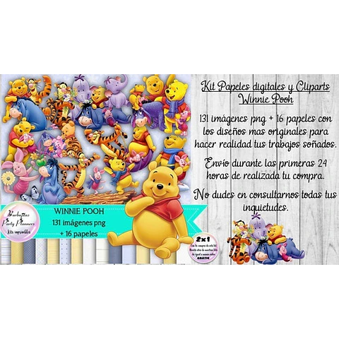 Papeles Fondos Y Cliparts Imagenes Png  Winnie Pooh