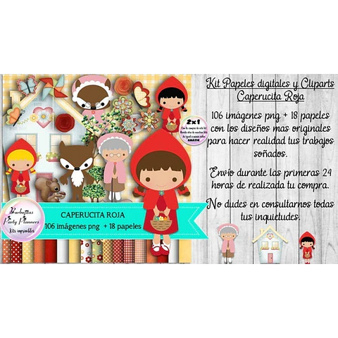 Papeles Fondos Y Cliparts Imagenes Png Caperucita Roja