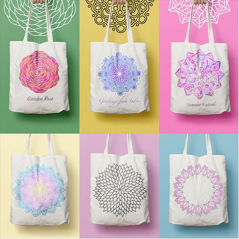 Mandalas Kit De Diseños - Vectores - Imprimir - Ai Eps Png