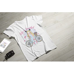 Plantillas Diseños Remeras Mujer P/ Sublimación Mockups M2