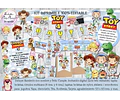 Kit Imprimible Candy Bar Toy Story 4 Acuarela 100% Editable