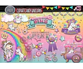 Pack Imágenes Clipart Dulce Unicornio Candy Unicorns Regalo