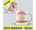 Diseños Plantillas Tazas Bautismo Comunión Sublimación M3