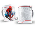 Kit Diseños Plantillas Tazas Super Héroes Sublimación 