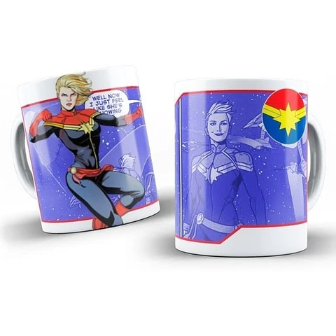Kit Diseños Plantillas Tazas Super Héroes Sublimación 