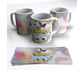 Diseños Plantillas Para Tazas Día De La Madre Sublimación M4