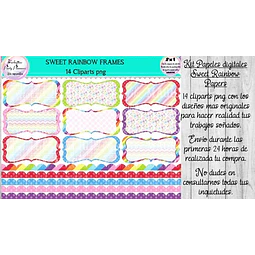 Rainbow Frames Png Marcos Y Guardas Arco Iris
