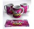 Diseños Plantillas Para Tazas Día De La Madre Sublimación M4