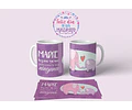 Diseños Plantillas P/ Tazas Día De La Madre Sublimación M12
