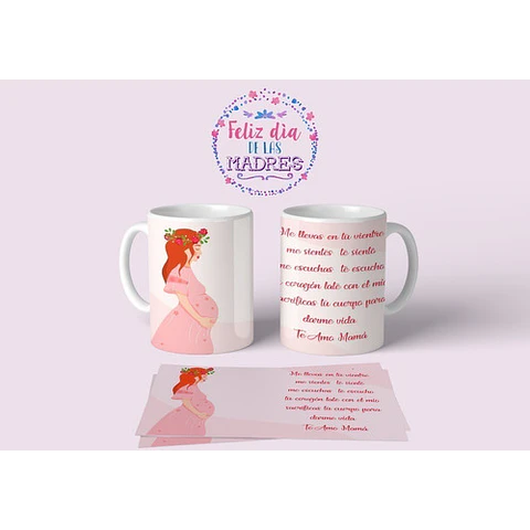 Diseños Plantillas P/ Tazas Día De La Madre Sublimación M12