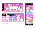 Kit Imprimible Candy Bar Gatita Marie + Super Pack Regalos