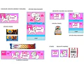 Kit Imprimible Candy Bar Gatita Marie + Super Pack Regalos