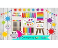 Cliparts Art Party Png Fiesta Del Arte 