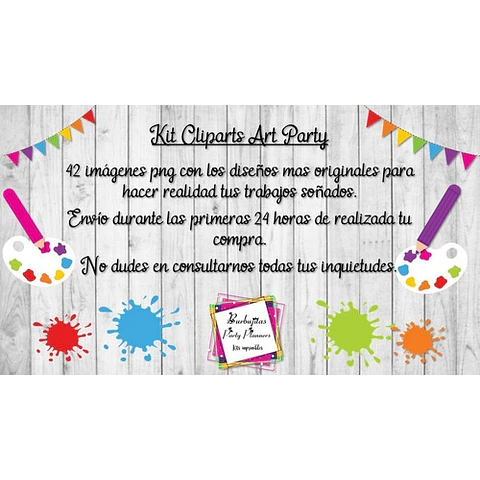 Cliparts Art Party Png Fiesta Del Arte 