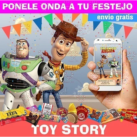 Kit Imprimible Toy Story Editable