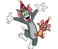 Kit Imprimible   Tom & Jerry  66 Imágenes Png 