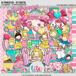 Imagenes Cliparts Png Y Papeles Digitales Princesas T1