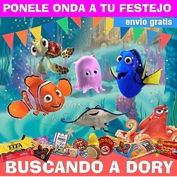 Kit Imprimible Buscando A Dory Nemo Editable
