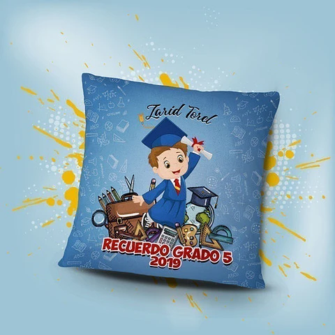 Plantillas Familia Almohadas Sublimación Psd