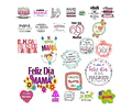 1700 Vectores Frases: Vinilos Sublimacion Tazas Plotter