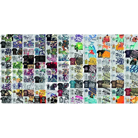 Pack + 40000 Vectores Premium De Remeras Sublimar Serigrafía