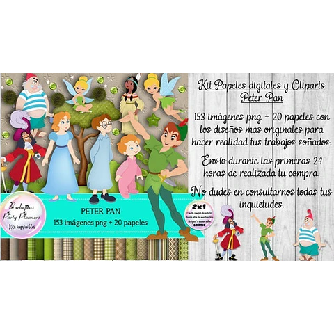 Papeles Fondos Y Cliparts Imagenes Png Peter Pan