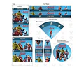 Kit Imprimible Vengadores Avengers Editable
