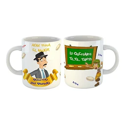 Pack + 60 Plantillas Sublimación Tazas - Día Del Maestro