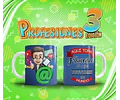 Profesiones Aquí Toma El Mejor Sublimacion Tazas Pack 3