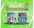 Profesiones Aquí Toma El Mejor Sublimacion Tazas Pack 3